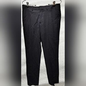 Perry Ellis Deep Navy Slim Fit Men's Trousers Size 30 X 32 New With Tags